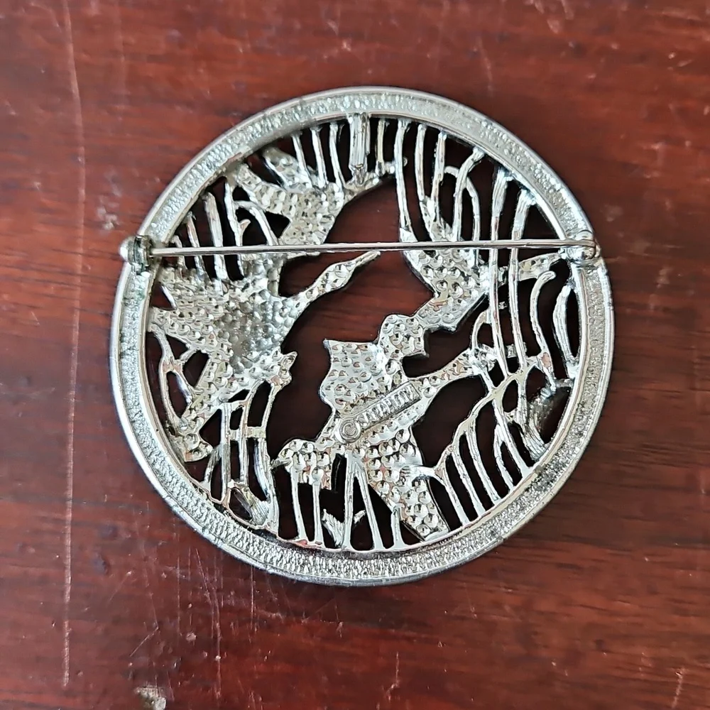 Vintage Sarah Coventry Goose Brooch Large
